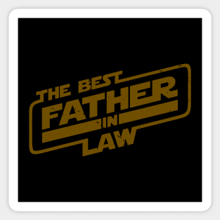 The Best Father In Law Gift Sticker